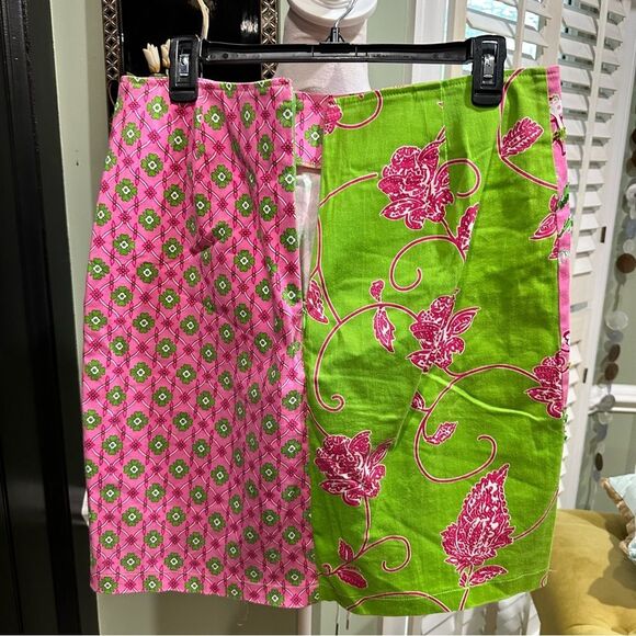 Vanity Collection Tropical Preppy Skirt Size 10 - Picture 7 of 8